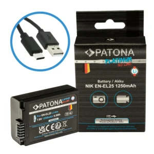Acumulator Nikon EN-EL25 PATONA Platinum cu USB-C 1398