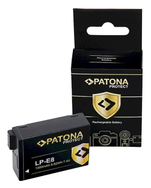 Acumulator Patona Protect tip Canon LP-E8 LPE8 LP-E8+ 13105