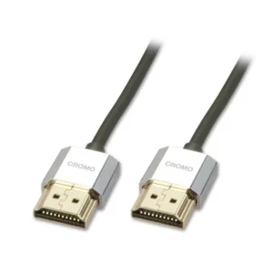 Cablu HDMI 4K 2.0 CROMO Slim cu Ethernet T-T 0.5M, Lindy L41670