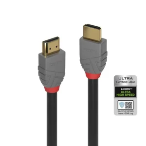 Cablu certificat Ultra High Speed HDMI 10K@120Hz Anthra Line T-T 2m Lindy L36953