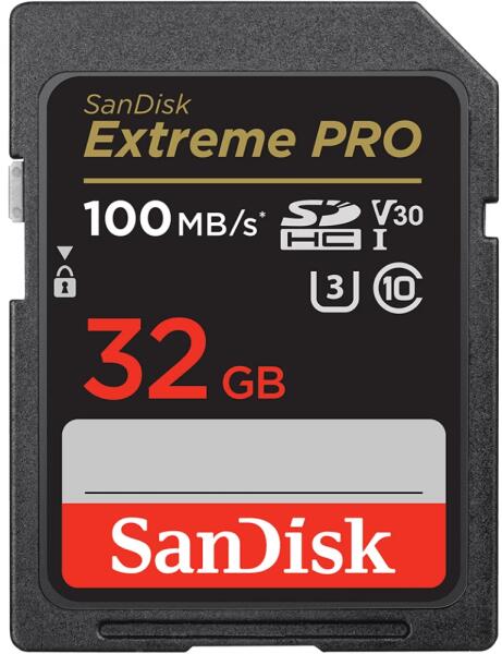 Card memorie SanDisk Extreme PRO SDHC 32GB UHS-I U3 C10 (SDSDXXO-032G-GN4IN)