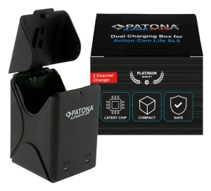 Incarcator dual PATONA Action Cam Life SL5 4229