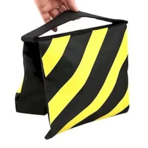 Sac Nisip ( Sandbag ) yellow/black stripe 25X25cm / 5 Kg