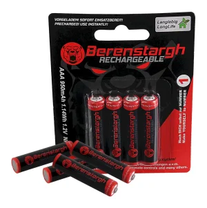 Set 4 acumulatori AAA Patona Berenstargh LR3 950mAh 11906