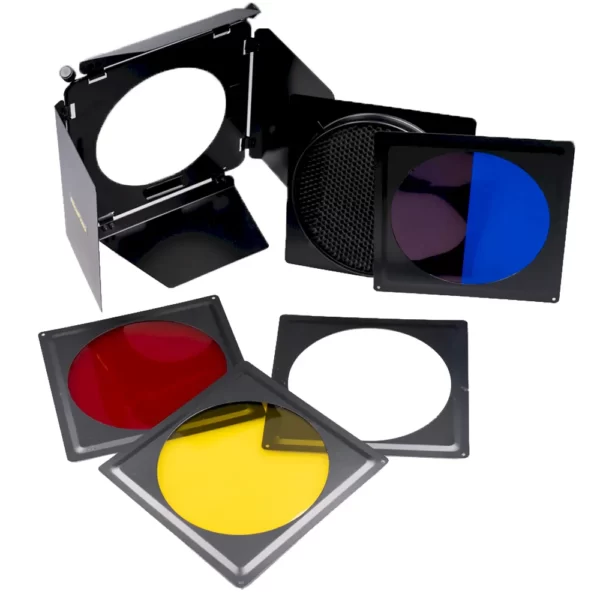 Sistem directionare lumina cu filtre de culoare Nicefoto SN-02