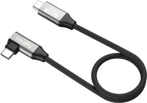 Cablu SmallRig 5075 USB-C Data Cable (Straight to Angled, 35cm (40Gbps + 240W + 8K)