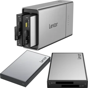 HUB SSD Professional Workflow Go I with Dual SD reader and 2TB SSD 134369