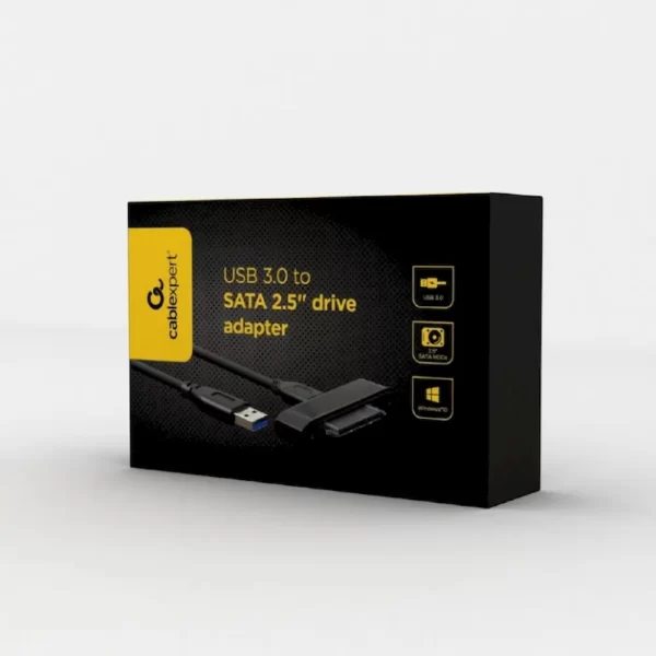 Adaptor USB 3.0 la SATA 22 pini pentru HDDSSD 2.5 GoFlex, Gembird AUS3-02