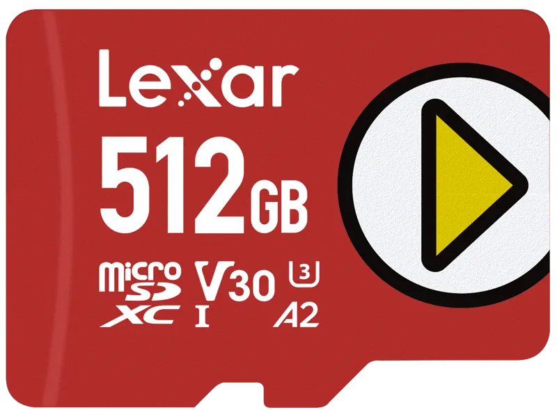 Card memorie Lexar microSDXC PLAY UHS-I_A2_U3 R160_W100 (V30) 512GB 115328