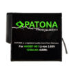 acumulator replace GoPro HERO 7 6 5 PATONA Premium