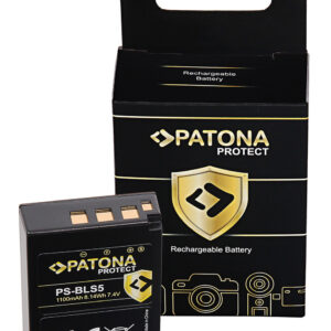 Acumulator replace Olympus PS-BLS5 Patona Protect