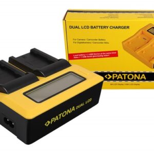 Incarcator-acumulatori-PATONA-Dual-LCD-USB-Fuji-NP-W235-X-T4