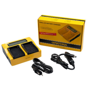 Incarcator-acumulatori-PATONA-Dual-LCD-USB-SONY-NP-F970