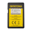 Incarcator acumulatori dublu Patona Smart Dual LCD USB Canon LP-E6