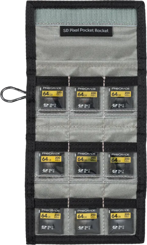 Portofel carduri memorie Think Tank Pixel Pocket Rocket (Holds 9 SD_CFexpress) Slate Black 125249 Portofel carduri memorie Think Tank Pixel Pocket Rocket (Holds 9 SD_CFexpress) Slate Black 125249