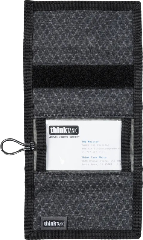 Portofel carduri memorie Think Tank Pixel Pocket Rocket (Holds 9 SD_CFexpress) Slate Black 125249 Portofel carduri memorie Think Tank Pixel Pocket Rocket (Holds 9 SD_CFexpress) Slate Black 125249