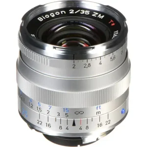 5801365658 Zeiss Biogon T* 35mm f-2.0 ZM Silver