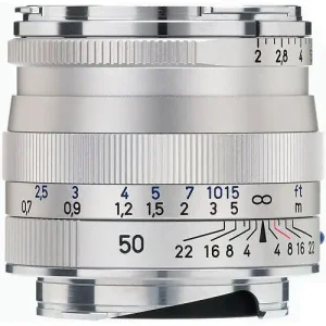 5801365660 Zeiss Planar T* 50mm f-2.0 ZM Silver