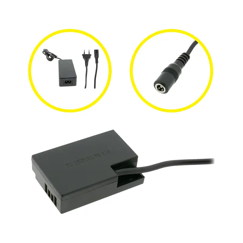 Acumulator dummy Canon LP-E17 cu alimentator Patona