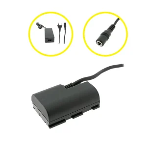 Acumulator dummy Canon LP-E6P cu alimentator Patona