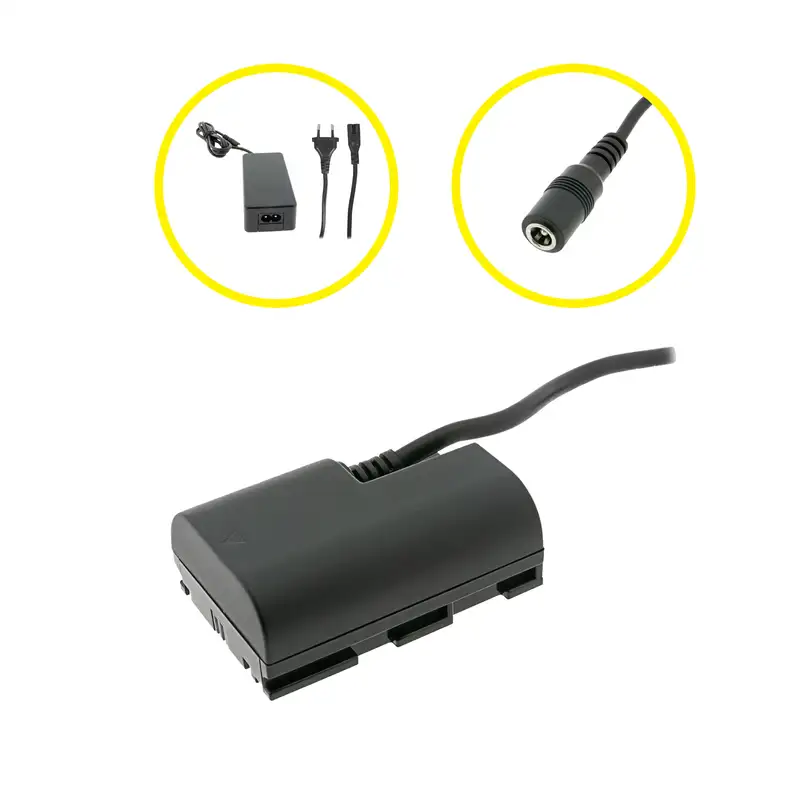 Acumulator dummy Canon LP-E6P cu alimentator Patona
