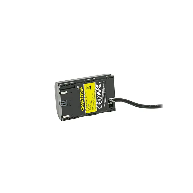 Acumulator dummy Canon LP-E6P cu alimentator Patona