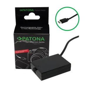 Acumulator dummy Canon LP-E10 LPE10 EOS 1100D USB-C Patona Premium