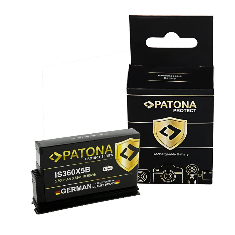 Acumulator Insta 360 One X5 CINSBAHA 7A Fast Charging PATONA PROTECT 41645