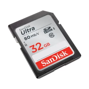 Card de memorie SanDisk 32GB Ultra SDHC UHS-I pana la 80MB s, C10, U1, Full HD, SD Card SDSDUN4-032G-GN6IN.webp