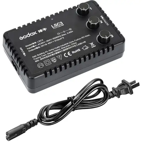 Godox LST80 Cort Foto 80 x 80 x 80 cm cu 3 Benzi LED si reglare pentru fiecare canal