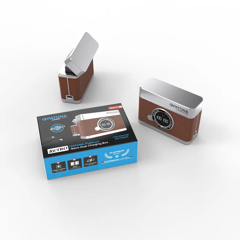 Incarcator RETRO PATONA Platinum USB-C PD QC Fast Charger Sony NP-FW50 4162