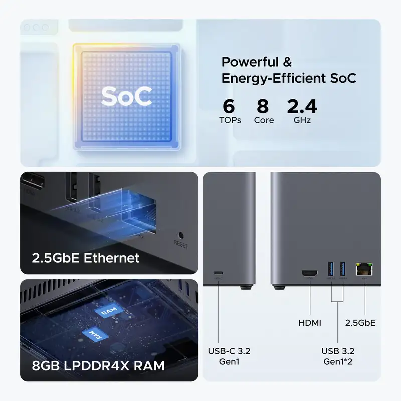 Nas UGREEN NASync DH4300 Plus