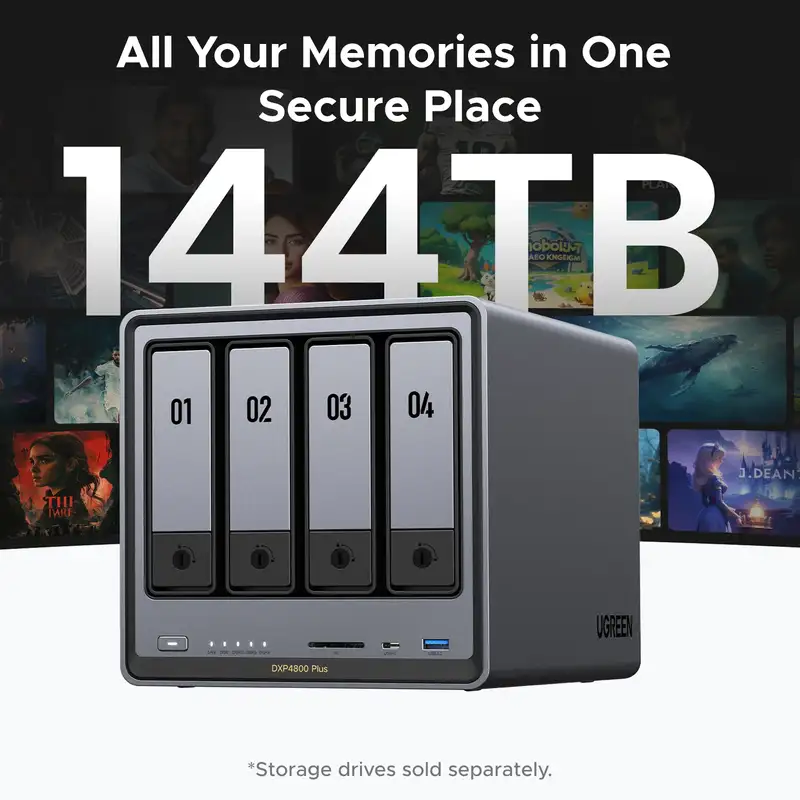 Nas UGREEN NASync DXP4800 Plus
