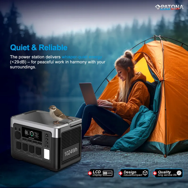 Powerstation Patona PATONA Platinum Autarc 1800 4x AC1800W 1024Wh