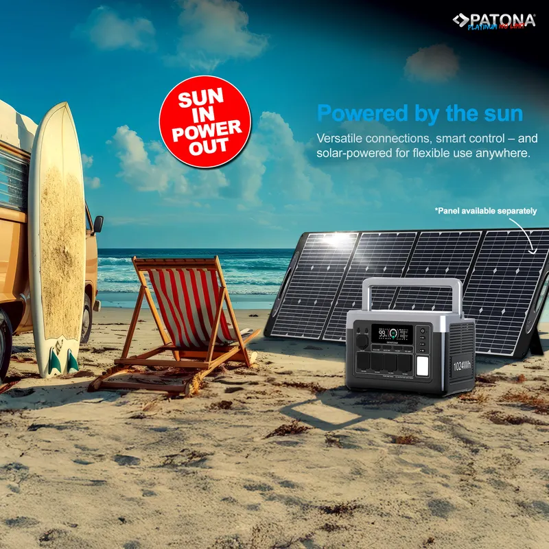Powerstation Patona PATONA Platinum Autarc 1800 4x AC1800W 1024Wh