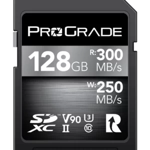 ProGrade Digital card memorie 128GB SDXC UHS-II V90 R300 W250 PGSD128GBCKNA