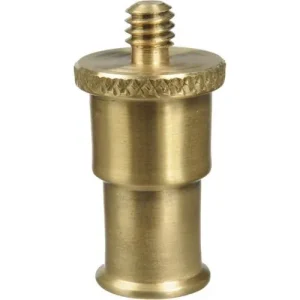 Surub adaptor 3/8″ la 1/4″ - Type E Gold Color 3/8″ to 1/4″ Thread Screw Adapter Brass